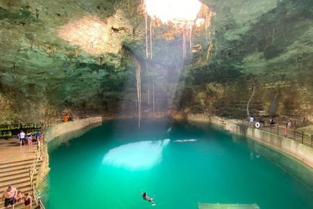 Tour early access to Chichen itza, Cenote Hubiku and Valladolid