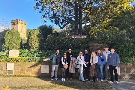Catacombs Tour with Transfer – Optional Capuchin Crypt or Trevi