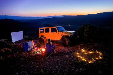 Romantic Movie Night under the stars