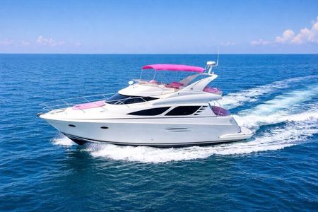 Pink Yacht Rental • + 2 Jet Ski • Up to 13 people 