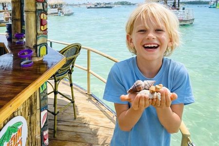 Original Cruisin Tikis Shark Tooth and Sea Shell Scavenger Hunt