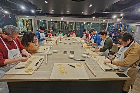 Rome Fresh Pasta & Tiramisu Cooking Class near Piazza Venezia