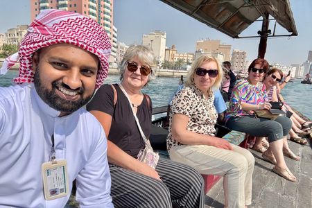 Dubai City Tour Full Day from Abu Dhabi Fountains Show