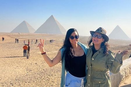 Private Giza Pyramids Tour Camel Ride Inside Pyramid and Lunch