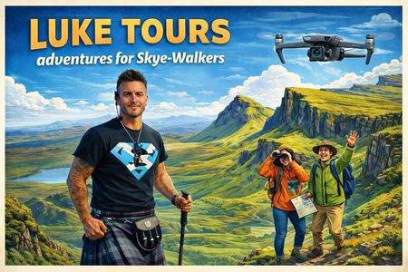 'Luke Skye-Walkers' 3 Day Isle of Skye, Sealife & Islands Tour