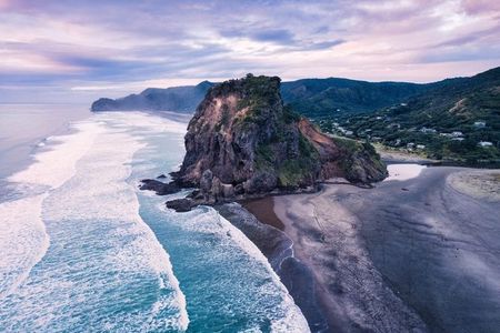 Private Auckland West Coast and Mt Eden Black Sand Beaches Tour
