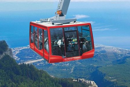 Antalya : Old City, Waterfalls with Boat & Olympos Cable Car