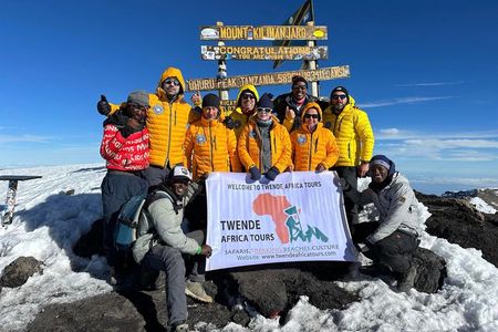 Kilimanjaro Climbing via Lemosho Route 8 days 