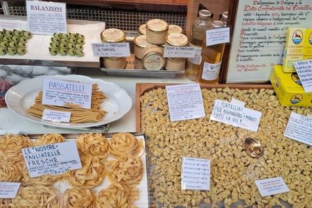 Bologna Food Tour with Tortellini Shaping Demonstration