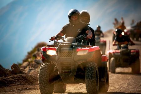 From Cusco: ATV’s tour Moray and Salt Mines of Maras.
