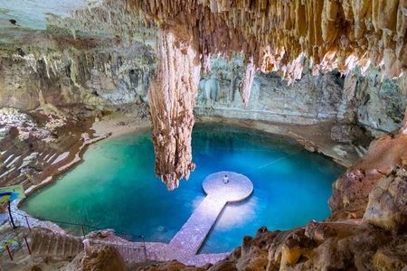 Ancestral Cenote Suy Tun and Guided Tour of Chichen itza