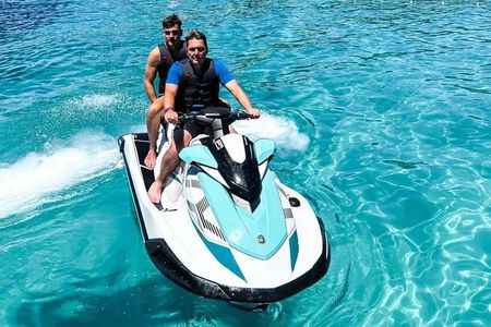 Guided Activity on a Jet Ski to Cala Salada Ibiza