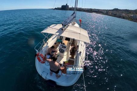 Half day boat trip from Catania to the Cyclops Riviera