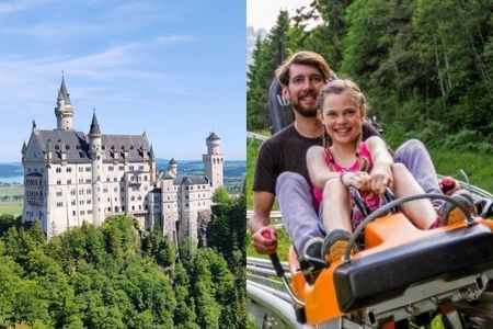 Munich: Neuschwanstein Tour with Oberammergau or Alpine Coaster