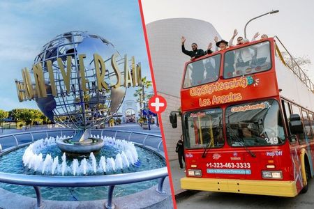 Universal Studios Hollywood & Hop-on Hop-off Bus Tour Package