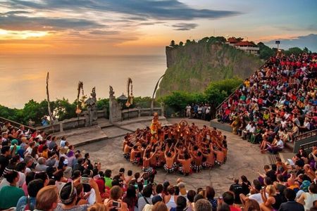 South Bali Iconic GWK, Melasti Beach and Uluwatu Kecak Sunset