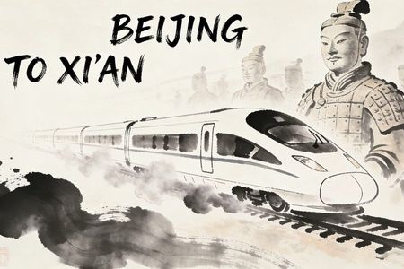 Beijing to Xi'an 2Day Terracotta Army&city tour with Bullet train