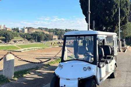Golf Cart Tour: Explore of Rome by short time