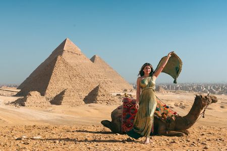 Giza pyramids,Sphinx with Lunch and Camel Ride 