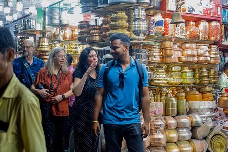 Mumbai Street Food & Market Tour with Local Transport