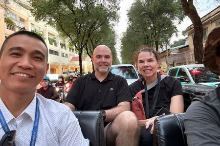Saigon City Highlights by Vintage US Army Jeep