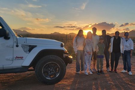 Sunset Great Western Trail Jeep Tour