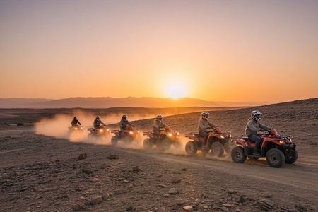 Marrakech: Quad Bike and Camel Ride & Romantic dinner in Desert 