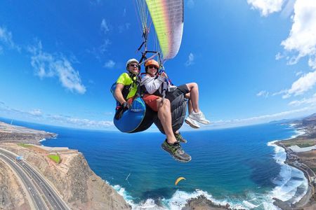 Paragliding at Fast and Furious location + Cave Tour with pick up