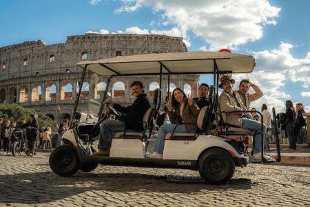 Private Tour of Rome by Golf Cart with Culinary Tasting