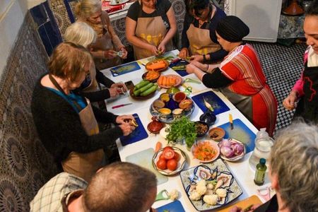 Moroccan Cooking Class and Lunch in a Traditional Riad