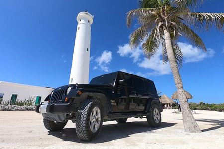Cozumel Jeep Tour + Jet Ski + Beach Club