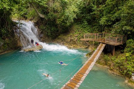 Cascadas: Puente Colgante + Zona de Clavados