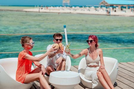 VIP Bianca Island and Utopia Snorkeling Boat Trip with Lunch