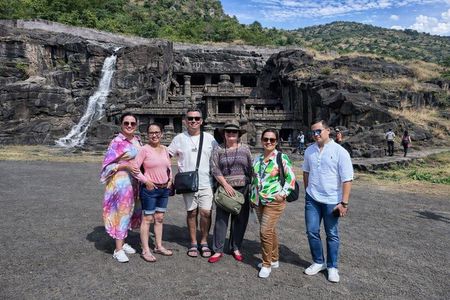 Most Popular 2-Day Guided Tour of Ajanta & Ellora Caves with Car
