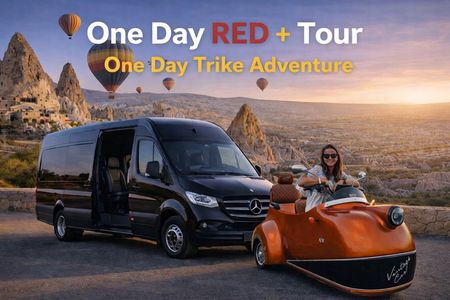 Cappadocia One Day Red+Underground City Tour -One Day Trike Tour