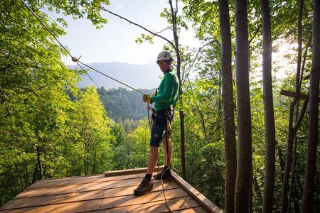Lake Bled 7-Line Alpine Zipline Adventure