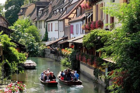 Colmar 2H Walking Tour with little Venice Boat Cruise