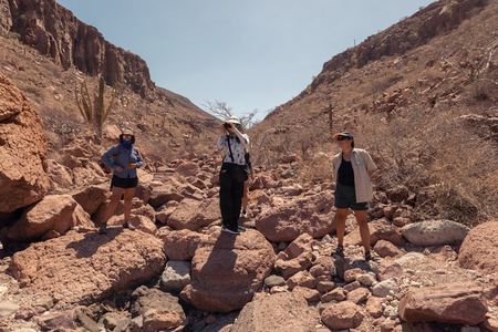 Hiking on Isla Espiritu Santo, the hidden side of La Paz