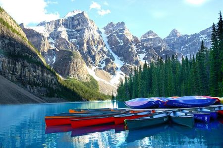 Classic Banff Lake Louise Johnston Canyon and Emerald Lake Tour