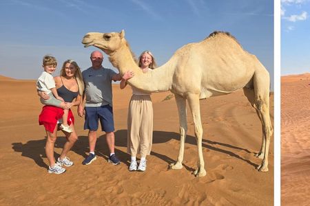 Lahbab Red Dunes Safari with Camel Ride, Sandboard & BBQ