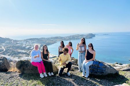 Mykonos Private Jeep Renegade Island Tour with Local Guide