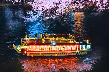 Tokyo Bay Spring Cherry Blossom-Themed Cruise Japan Show,Meal