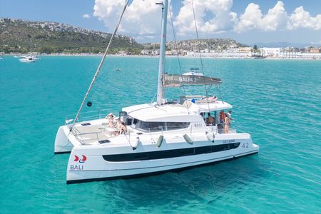 Cagliari Catamaran Sailing Tour Scenic Coastline and Snorkeling