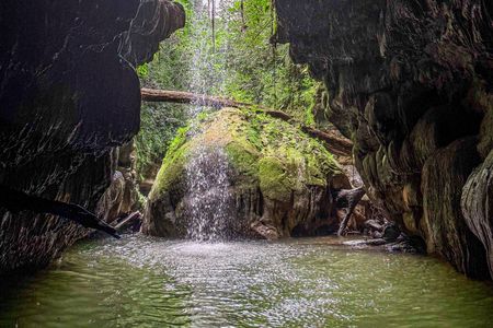 Private Half Day Caves & River Adventure tour at Charco Azul