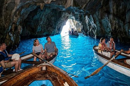 Ultimate Capri & Blue Grotto Day Tour from Naples or Sorrento