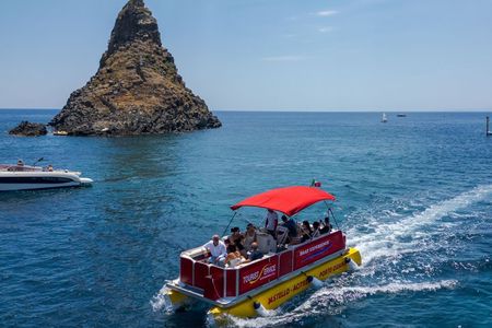 2 Hour Boat Tour of the Cyclops Riviera with Welcome Aperitif
