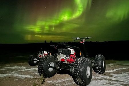 PRIVATE Northern Light Adventure by VIP Car and Snow Scooters