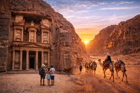 From Amman: Full Day Petra Or Petra & Wadi Rum