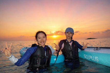 Sunset or Sunrise Sup at a Hidden Beach