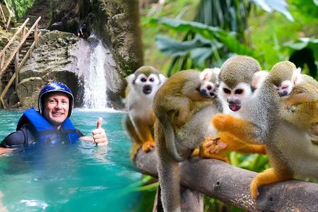 2x1: Puerto Plata MonkeyLand and Waterfalls Tour 